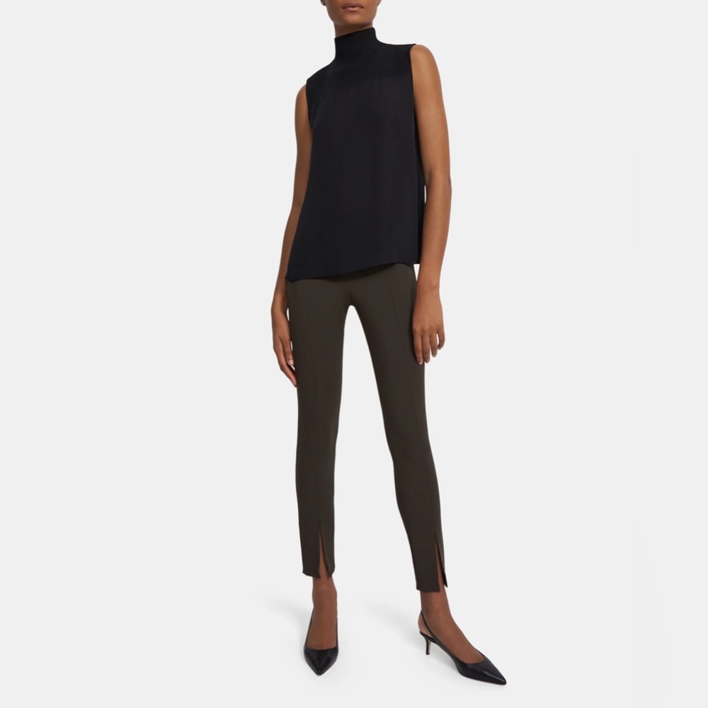 Theory rib yoke top, size P. Brand new with tags. Out of stock on Theory website